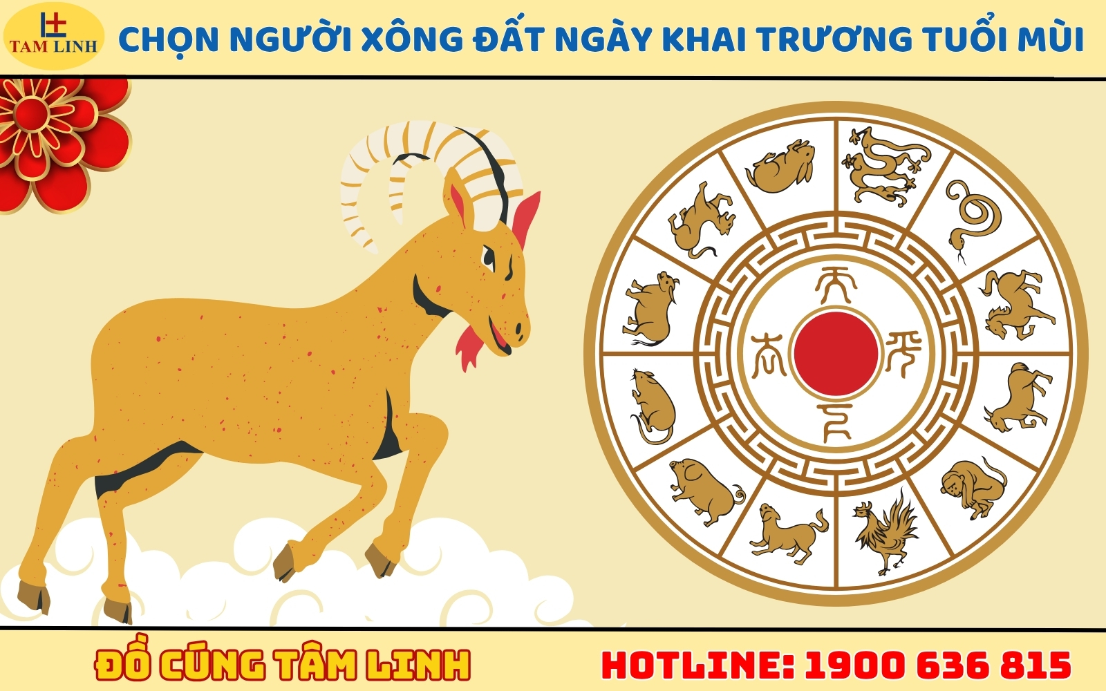 Chọn người xông đất ngày khai trương tuổi Mùi 