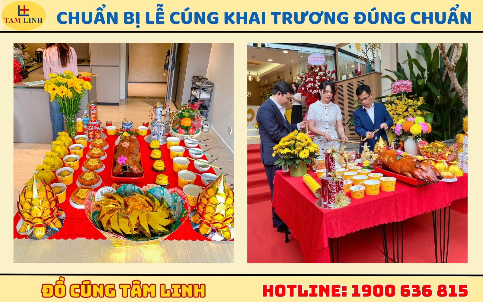 Chuẩn bị lễ cúng khai trương đúng chuẩn