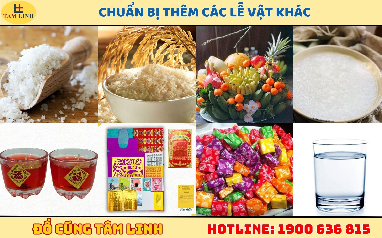 Chuẩn bị thêm các lễ vật khác cúng cô hồn