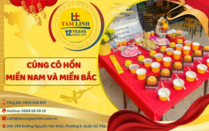 cúng cô hồn miền nam và cúng cô hồn miền bắc