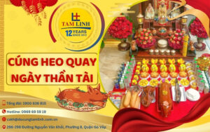 cúng heo quay ngày thần tài