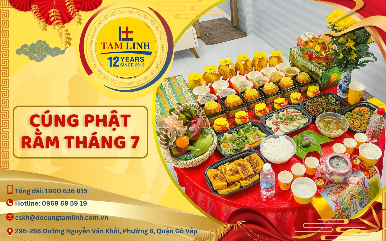 Cúng phật rằm tháng 7