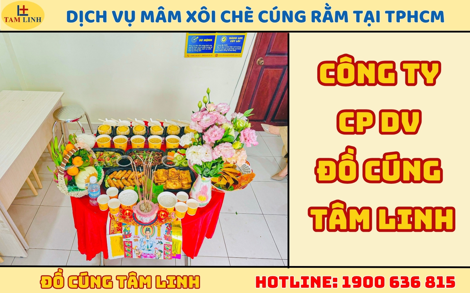 Dịch vụ mâm xôi chè cúng Rằm tại TPHCM