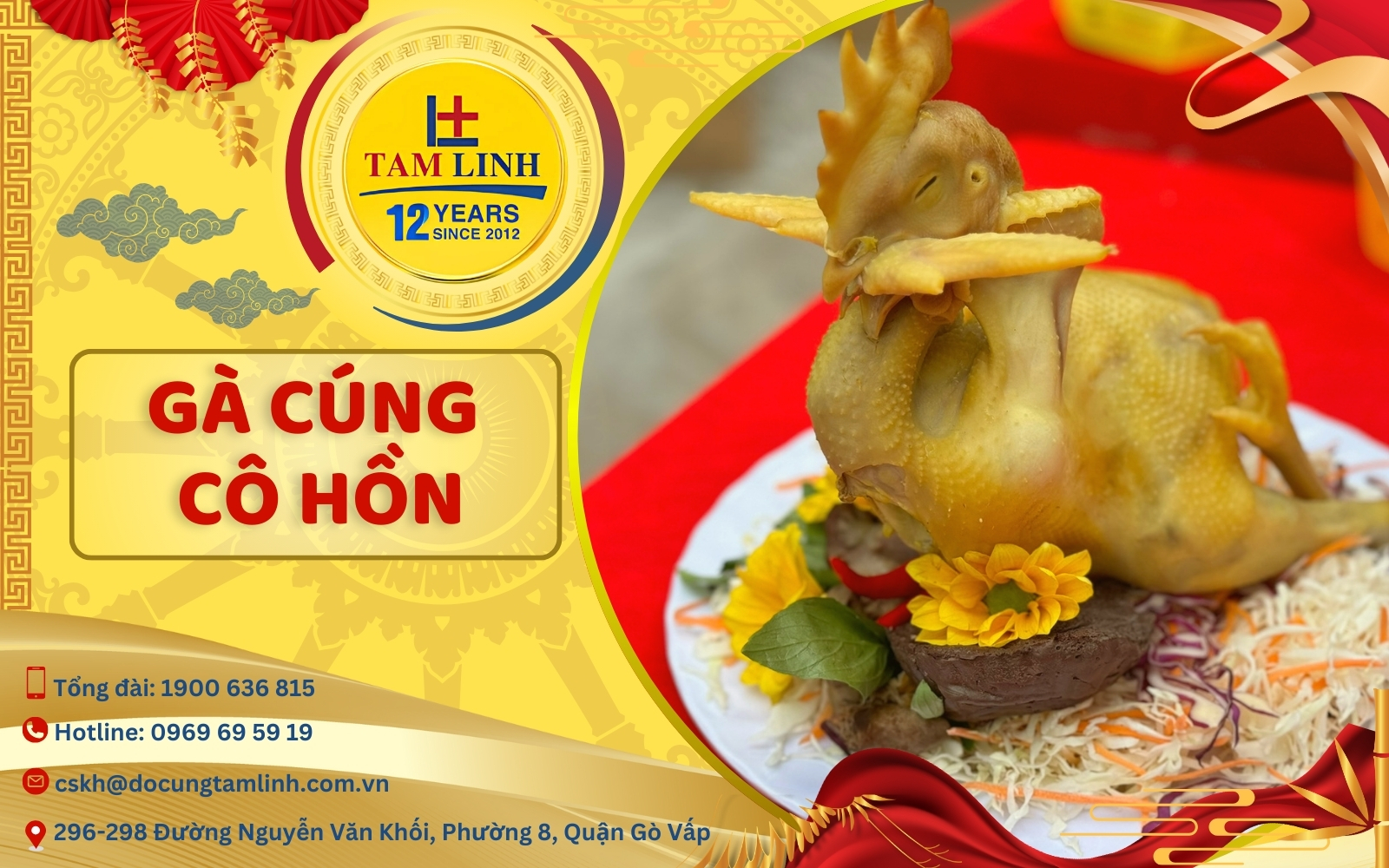 gà cúng cô hồn