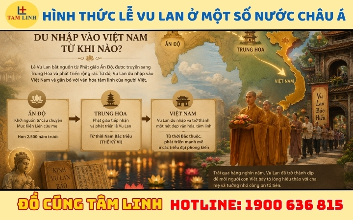 hinh thuc le vu lan o mot so nuoc chau a