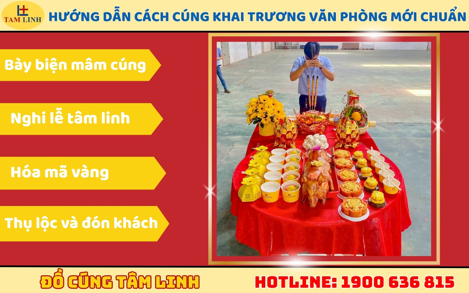 Hướng dẫn cách cúng khai trương văn phòng mới đúng chuẩn
