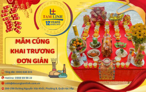 mam cung khai truong don gian