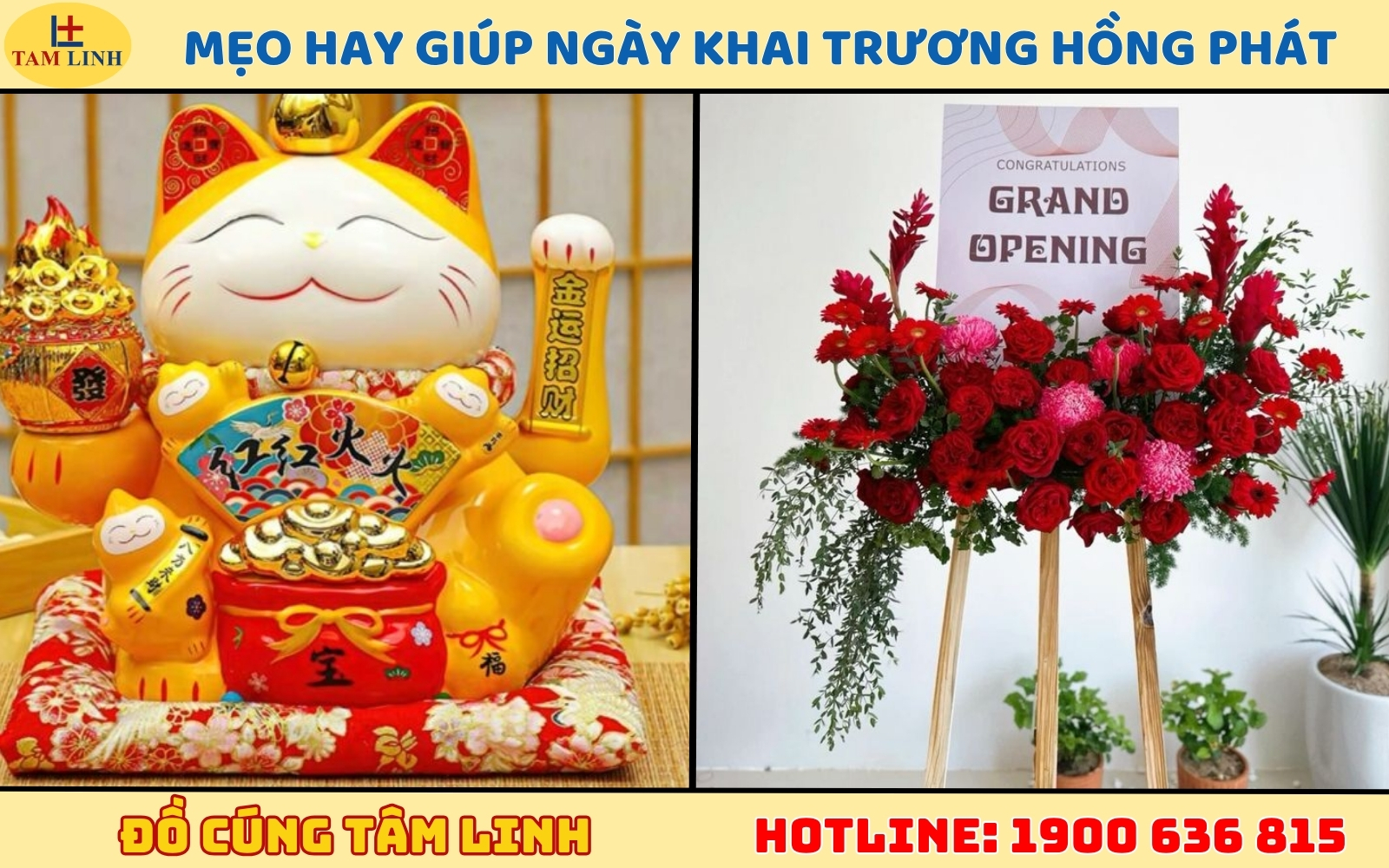 Mẹo hay giúp ngày khai trương hồng phát
