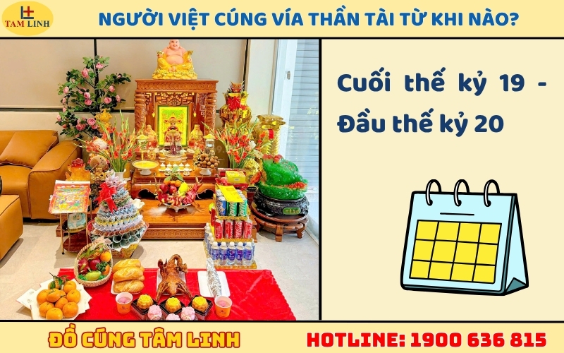 Người Việt cúng vía Thần Tài từ khi nào