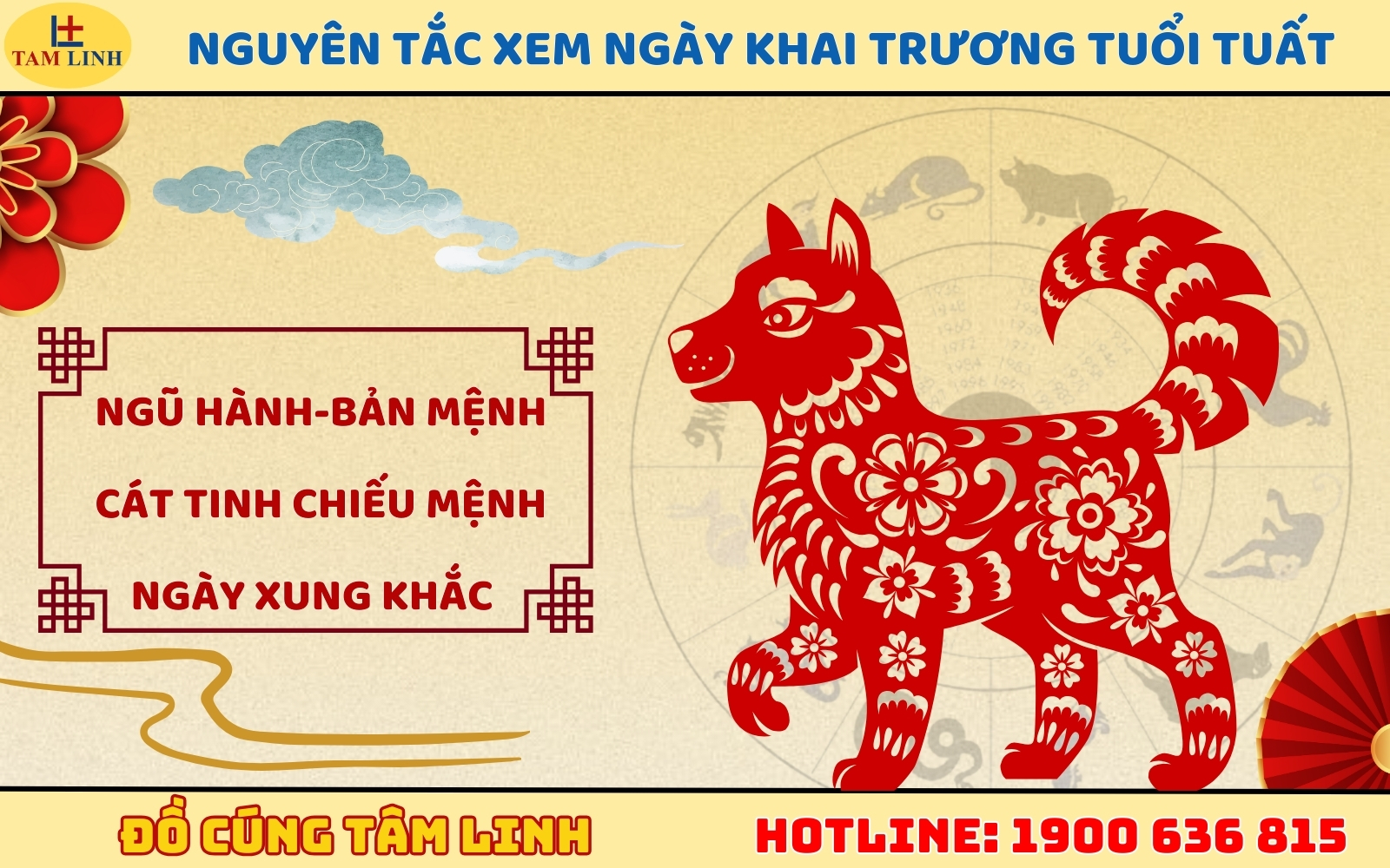 Nguyên tắc xem ngày khai trương tuổi Tuất 