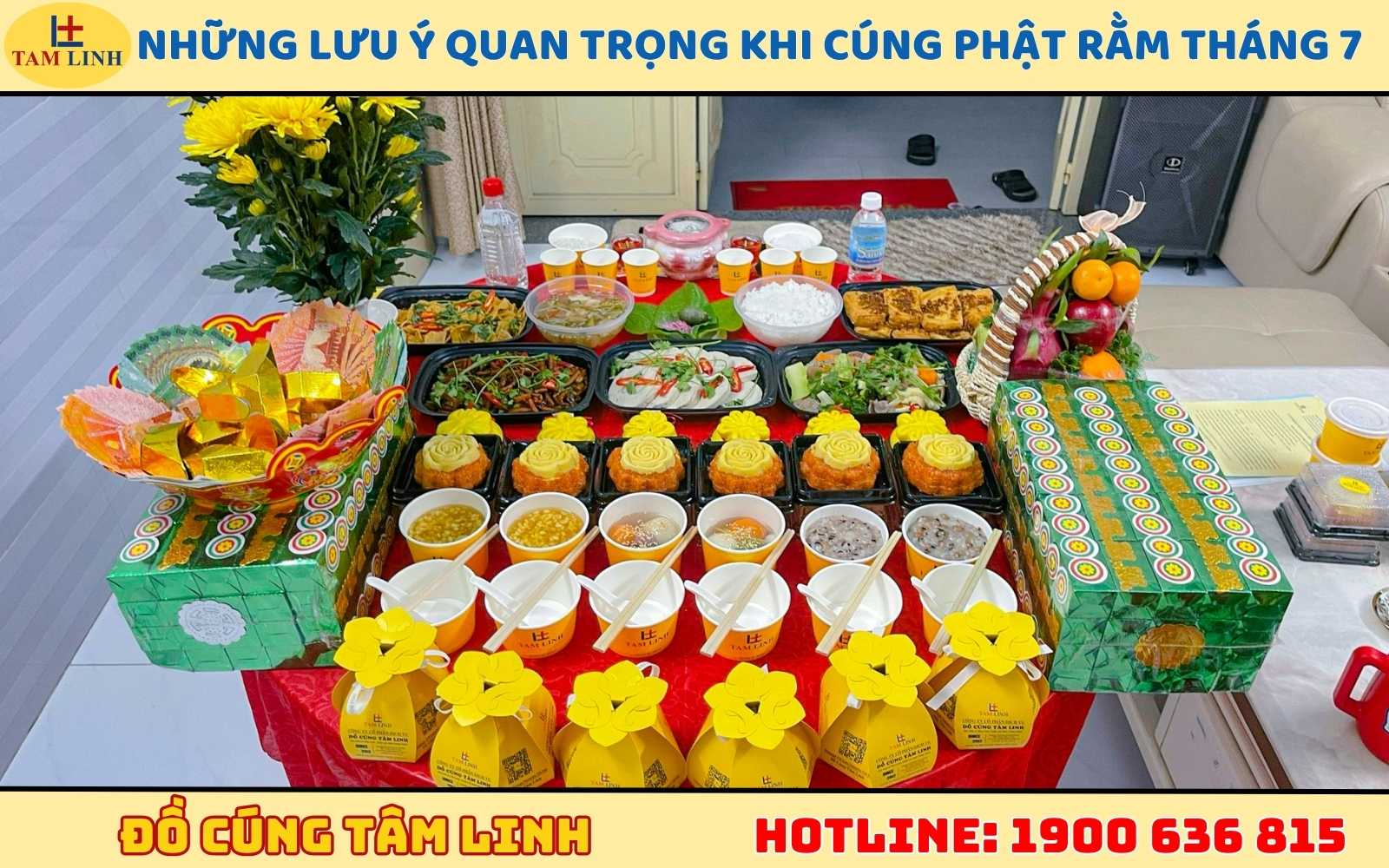 Những lưu ý quan trọng khi cúng Phật Rằm tháng 7