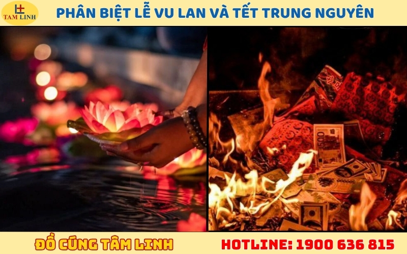 Phân biệt Lễ Vu Lan và Tết Trung Nguyên