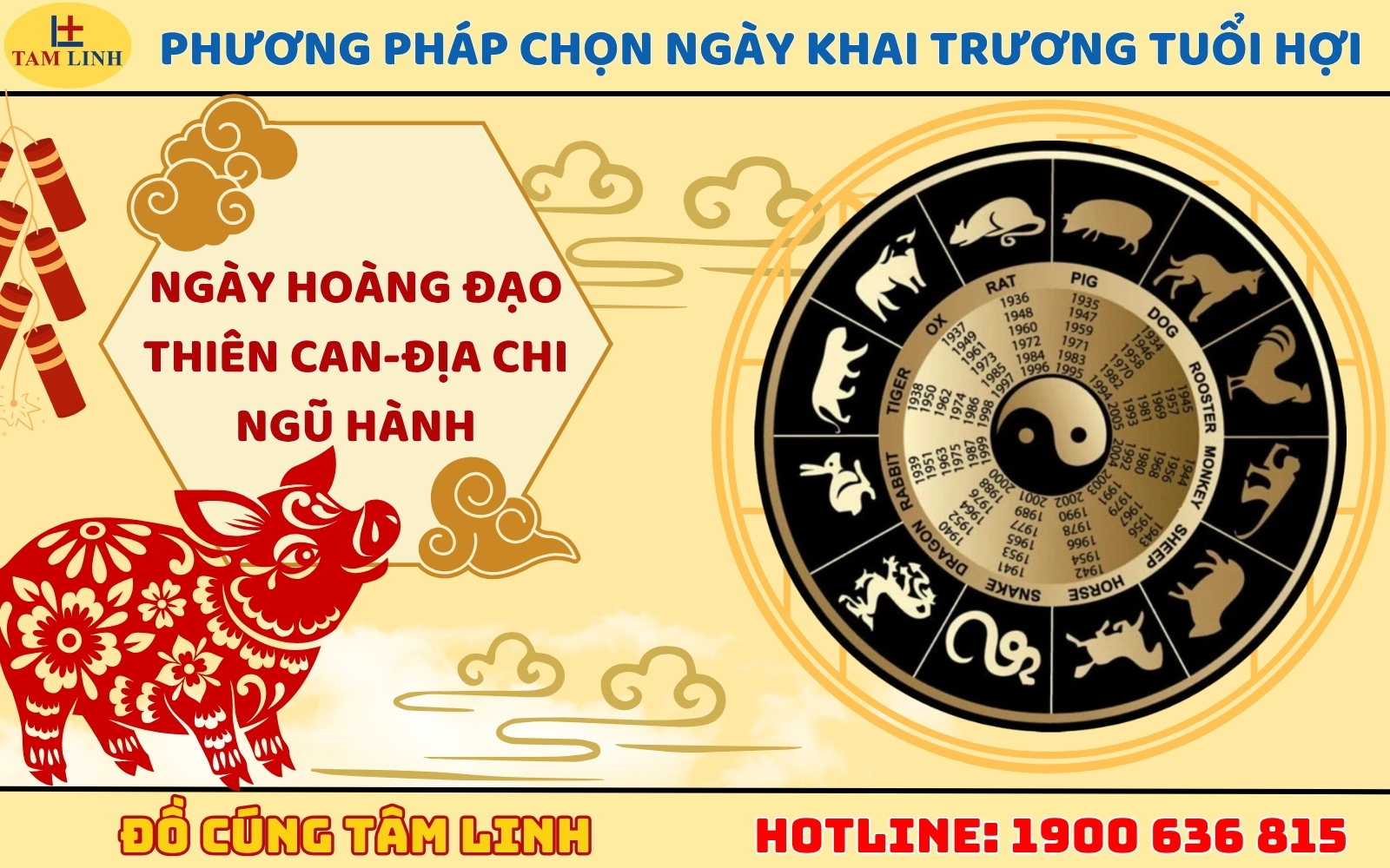Phương pháp chọn ngày khai trương tuổi Hợi 
