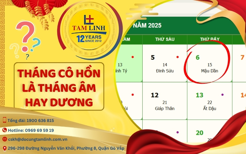 tháng cô hồn là tháng âm hay dương