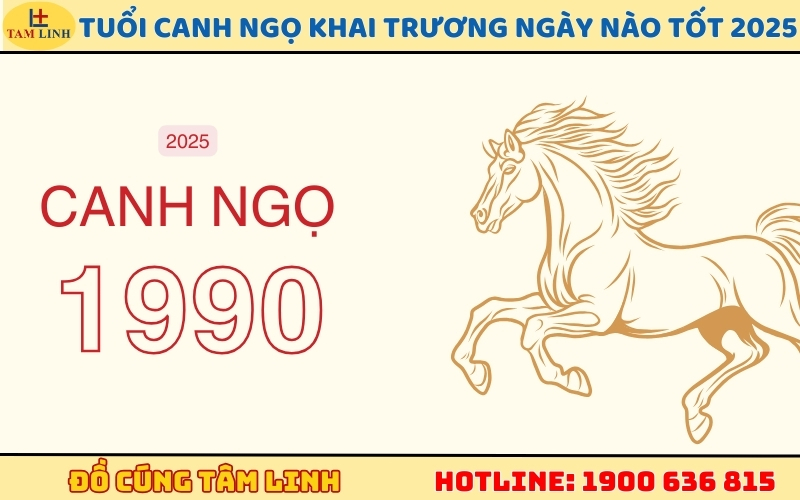 Tuổi Canh Ngọ khai trương ngày nào tốt 2025