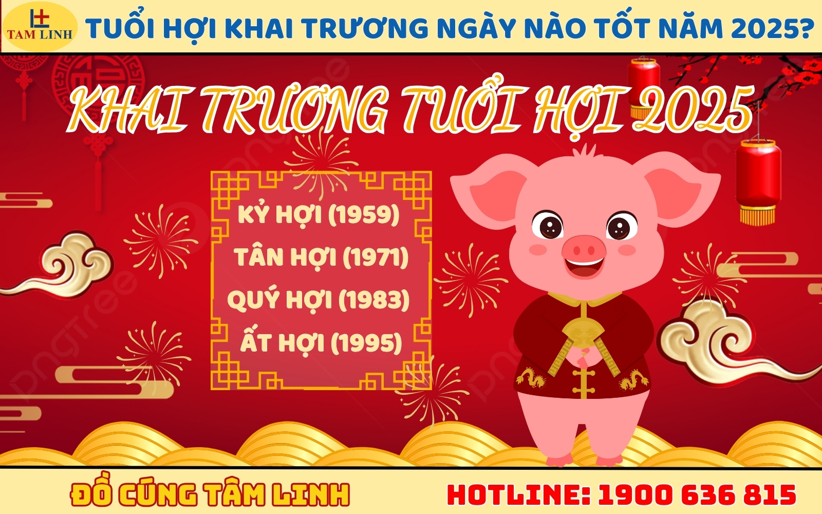 Tuổi Hợi khai trương ngày nào tốt năm 2025