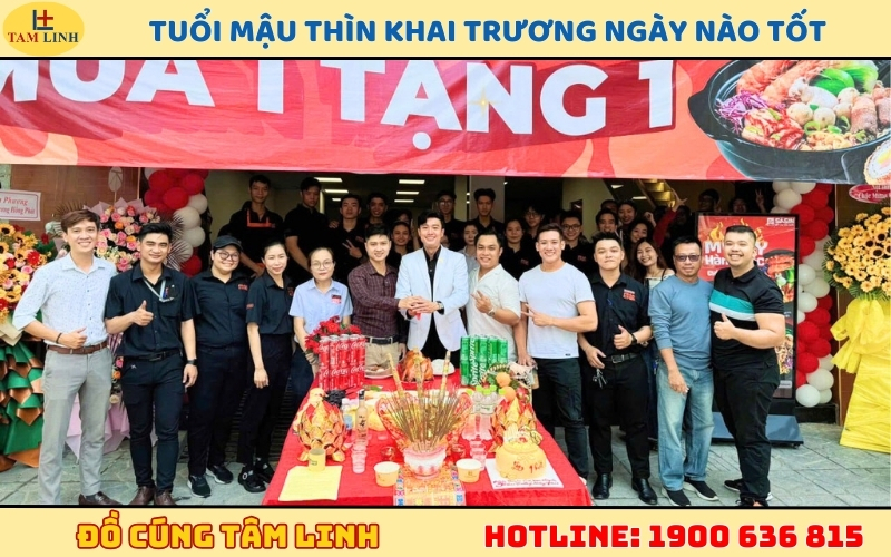 Tuổi Mậu Thìn khai trương ngày nào tốt