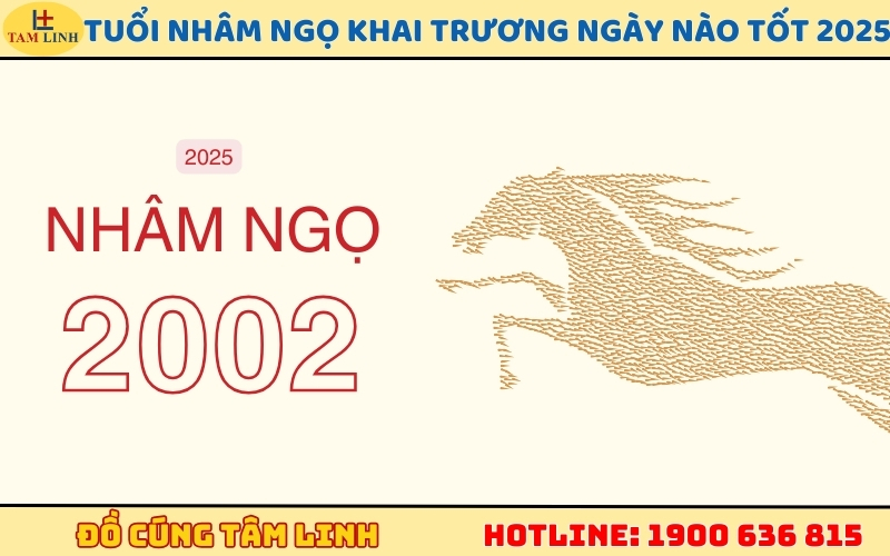 Tuổi Nhâm Ngọ khai trương ngày nào tốt 2025