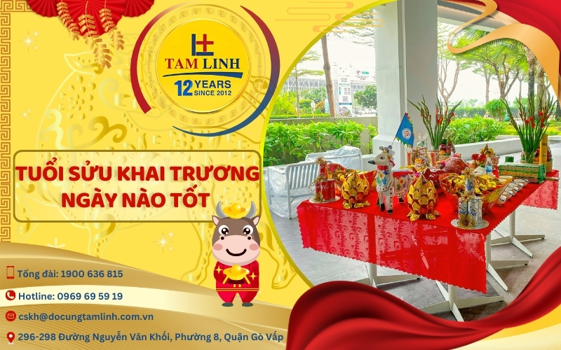 tuổi sửu khai trương ngày nào tốt năm 2025