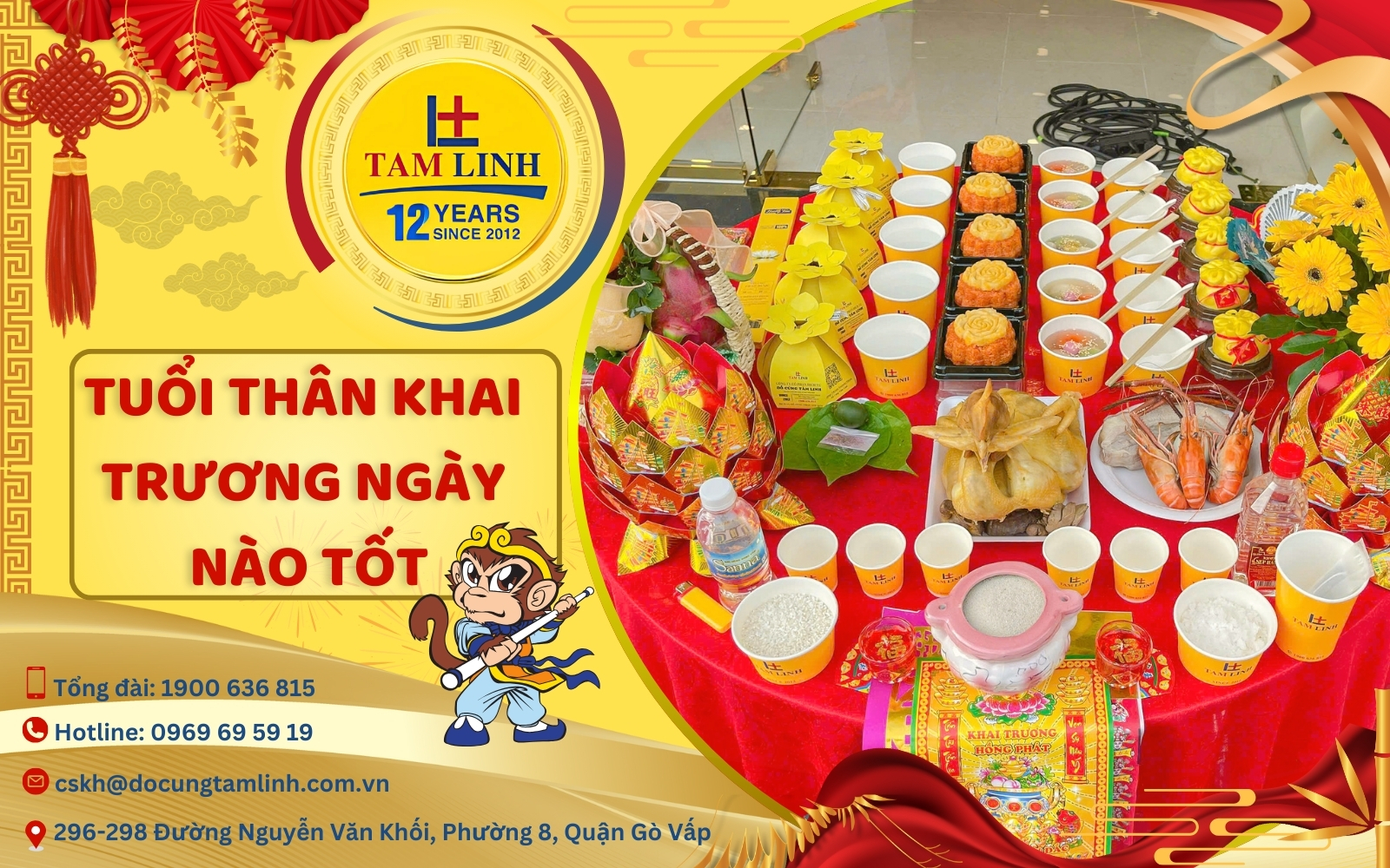 Tuổi Thân khai trương ngày nào tốt