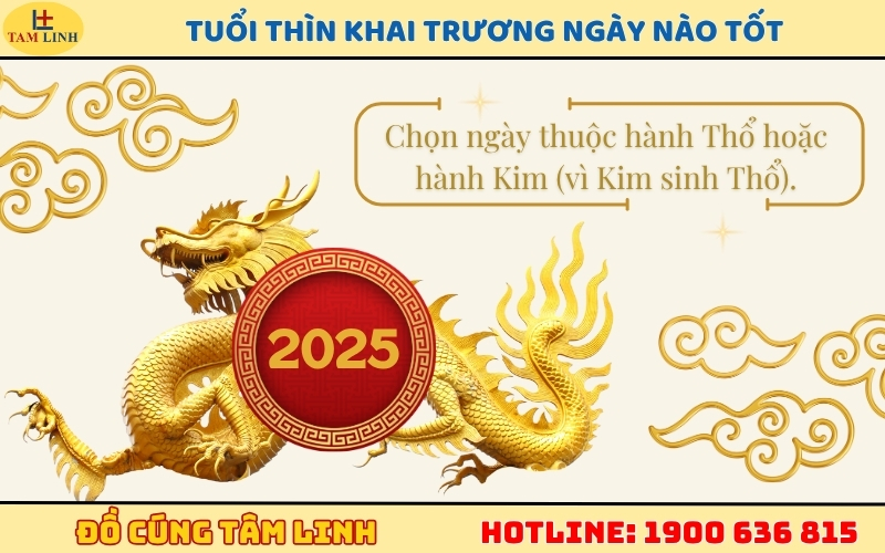 Tuổi Thìn khai trương ngày nào tốt