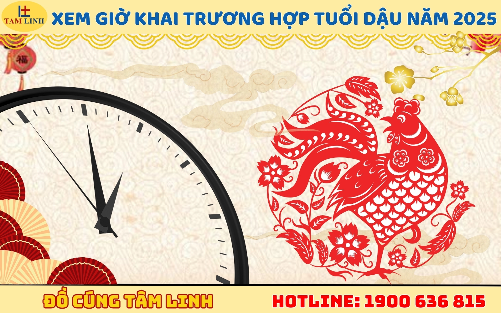 Xem giờ khai trương hợp tuổi Dậu năm 2025