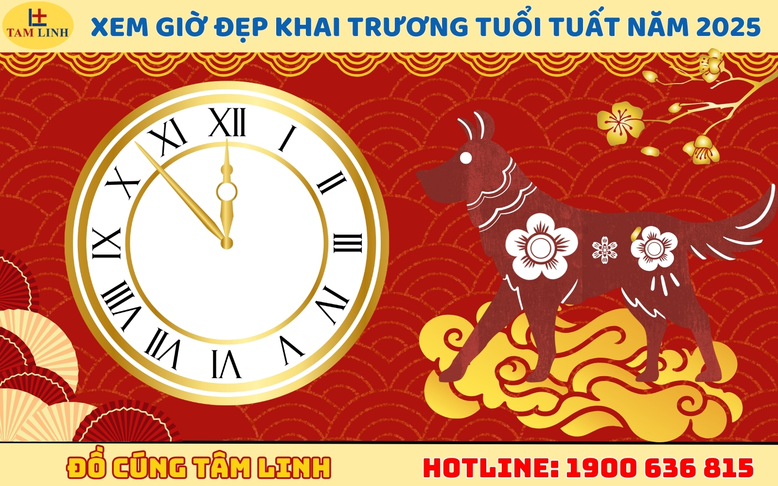Chọn giờ đẹp khai trương tuổi Tuất 