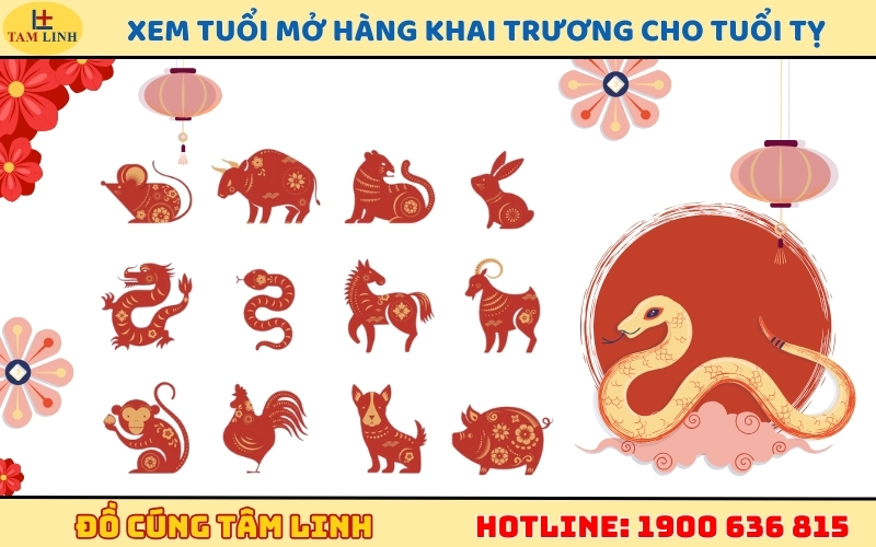 Xem tuổi mở hàng khai trương cho tuổi Tỵ năm 2025