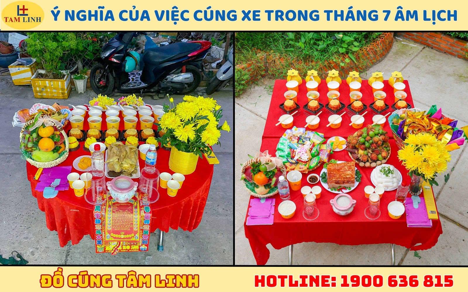 Ý nghĩa của việc cúng xe trong tháng 7 âm lịch