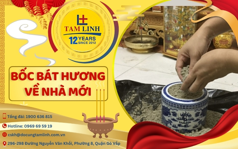Bốc bát hương về nhà mới