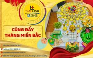 Cúng đầy tháng miền Bắc