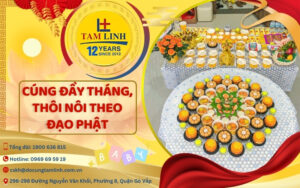 cúng đầy tháng, thôi nôi theo đạo Phật