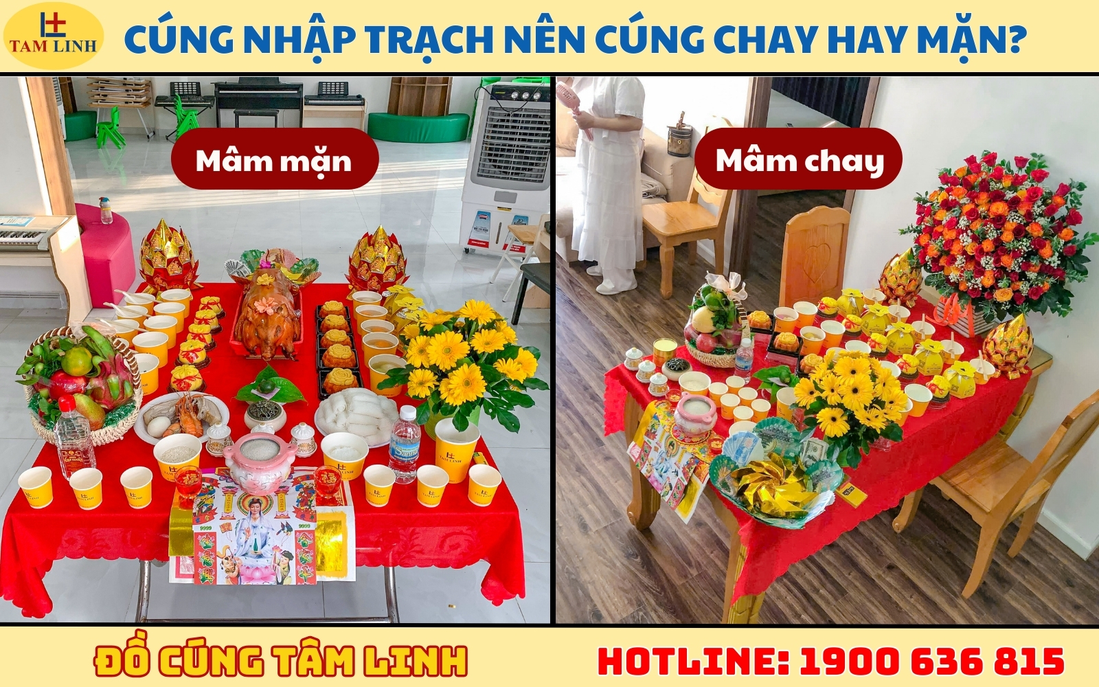 Cúng nhập trạch nên cúng chay hay mặn