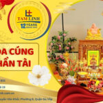 hoa cúng thần tài