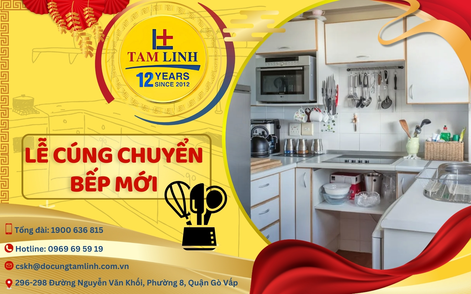 Lễ cúng chuyển bếp mới