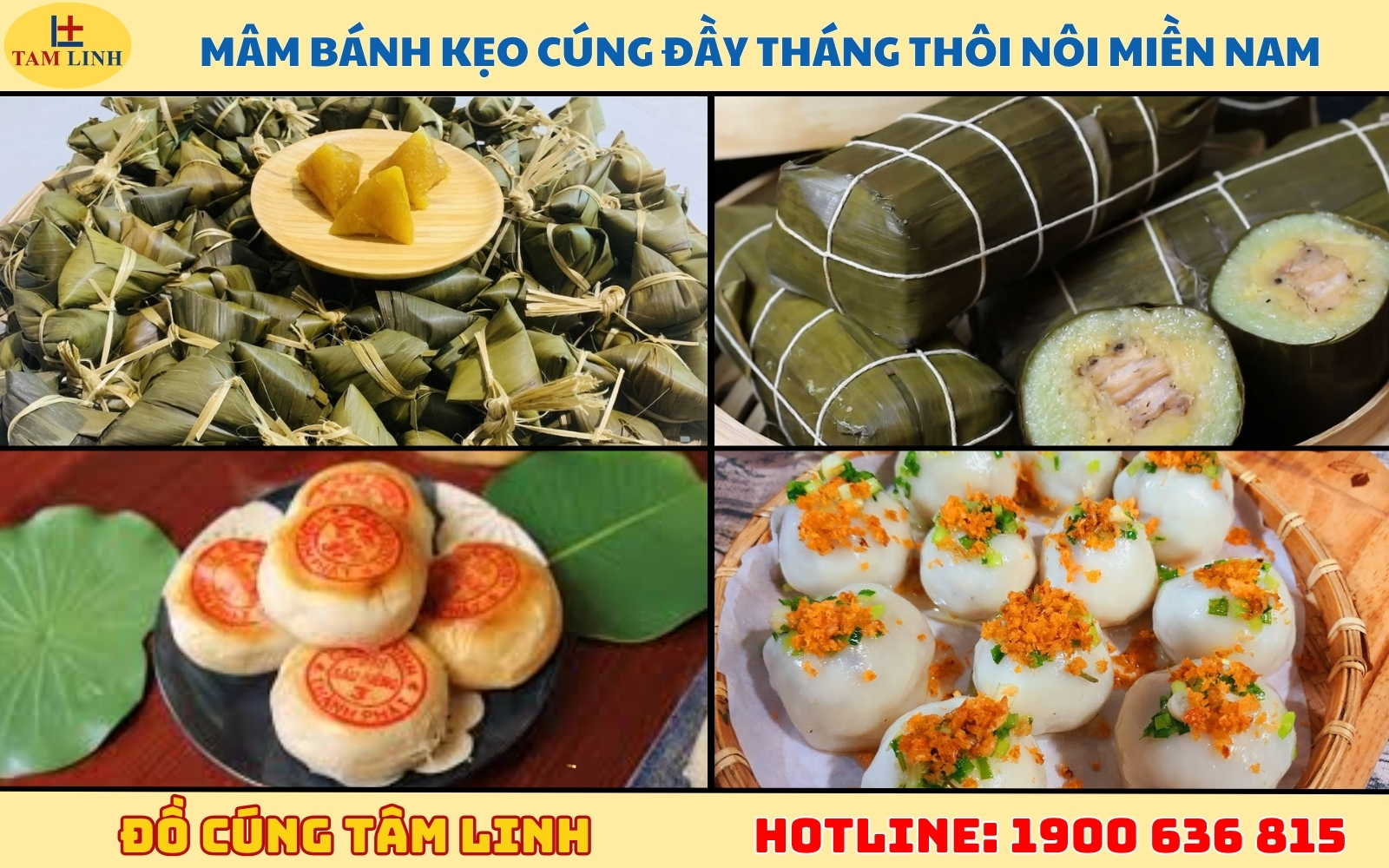 Mâm bánh kẹo cúng đầy tháng thôi nôi miền Nam 