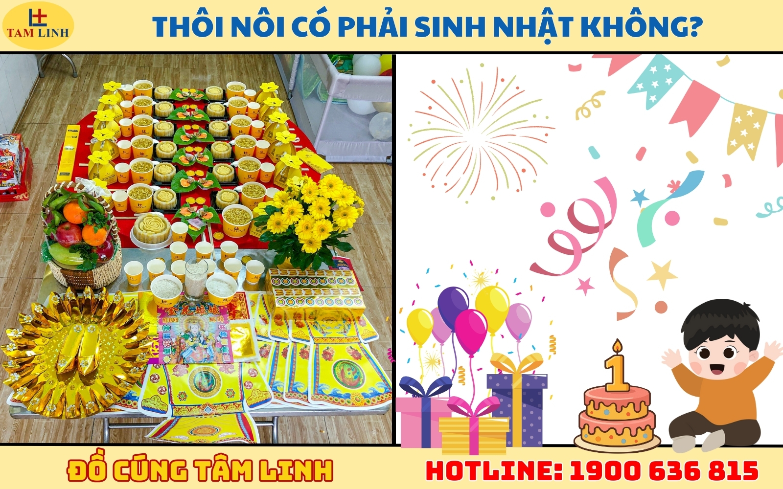 Thôi nôi có phải sinh nhật không