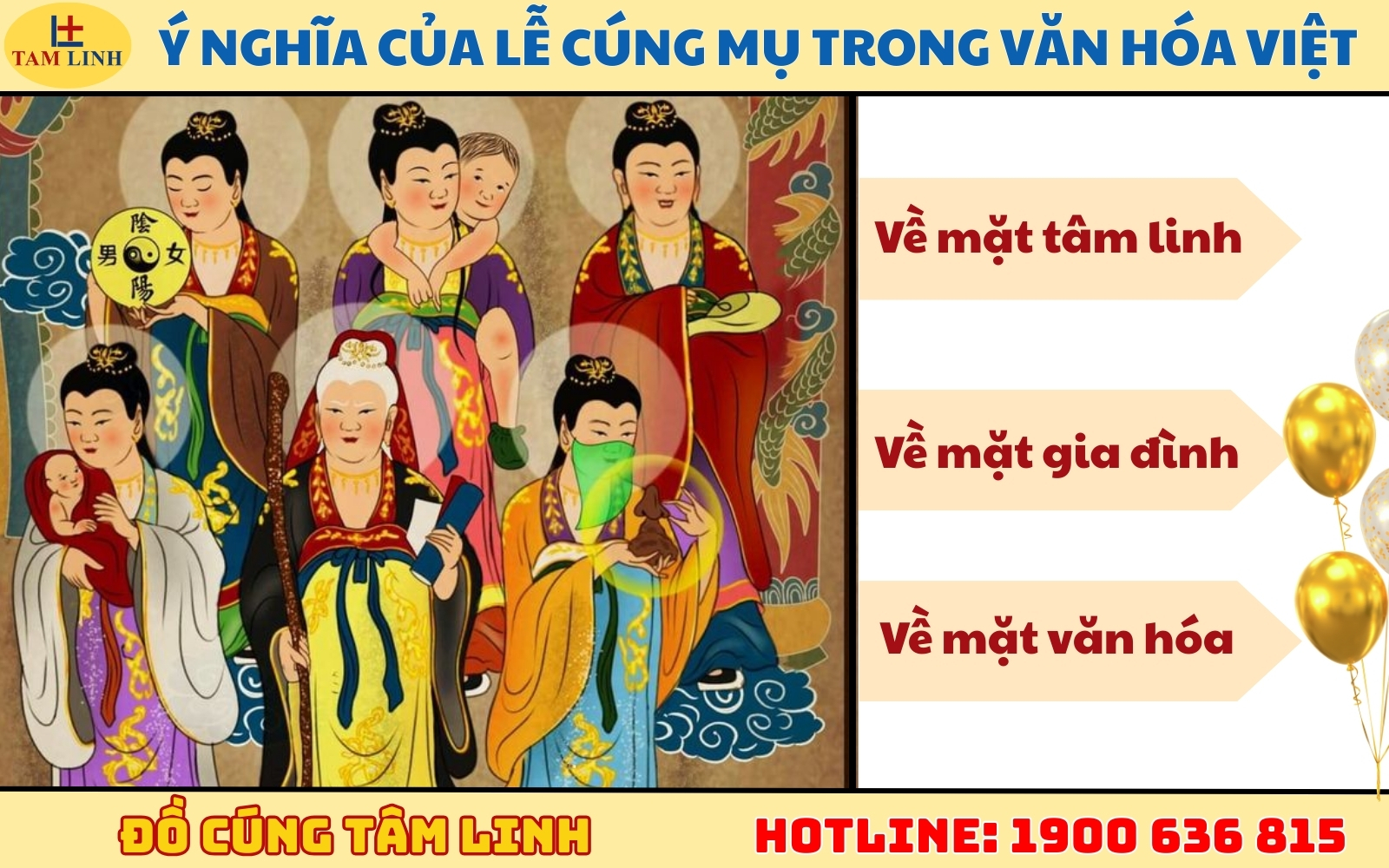 Ý nghĩa của lễ cúng Mụ trong văn hóa Việt
