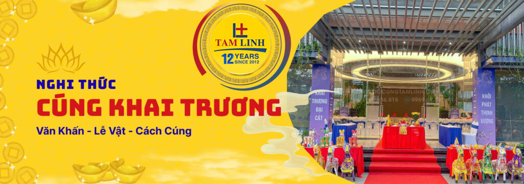 banner le cung khai truong