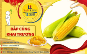 bắp cúng khai trương