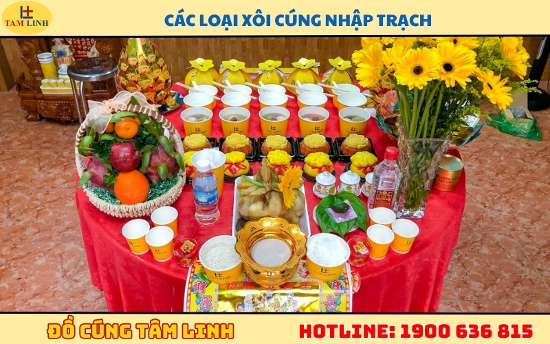 Các loại xôi cúng nhập trạch