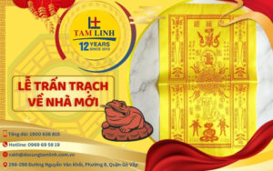 lễ trấn trạch về nhà mới