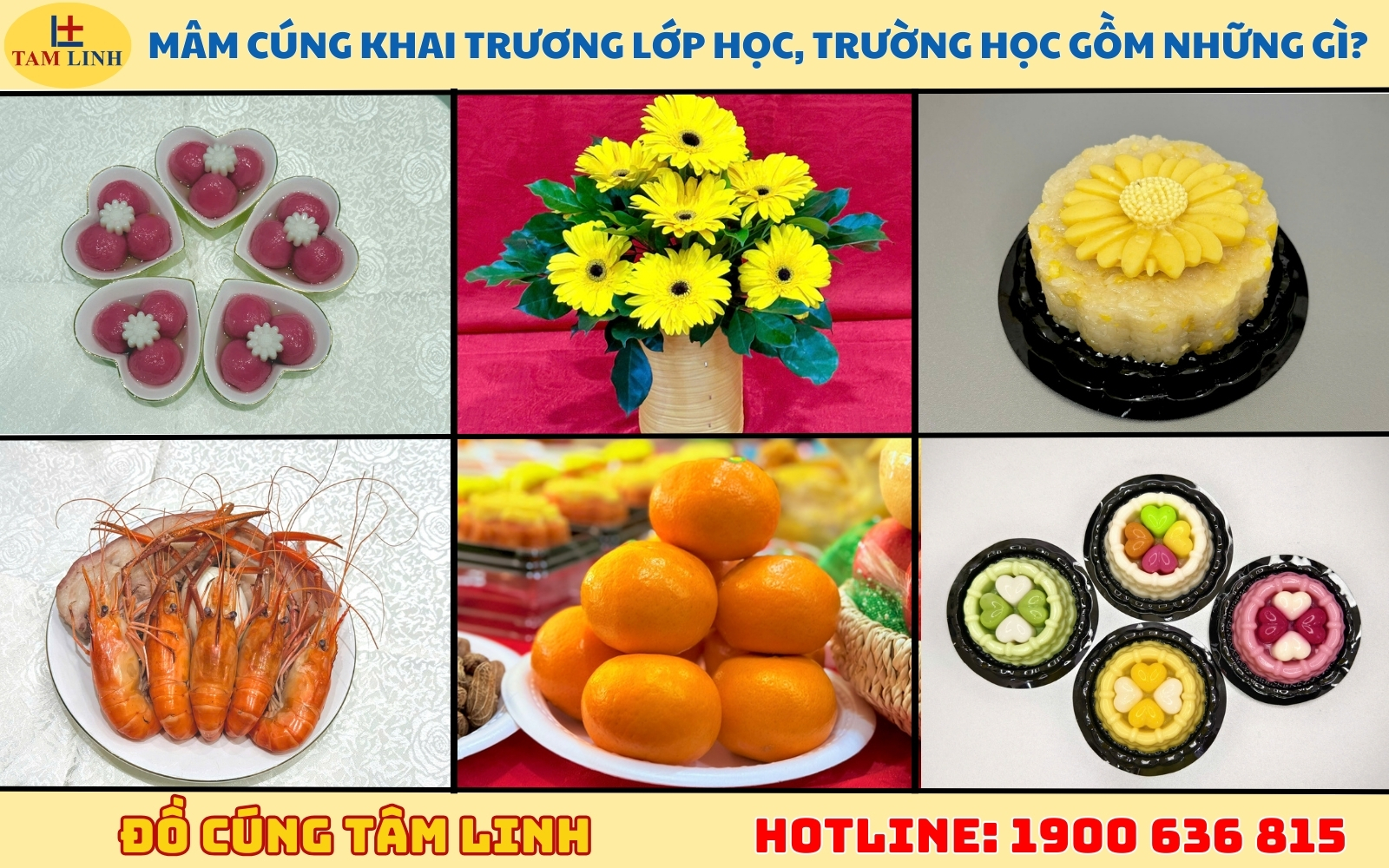 Mâm cúng khai trương lớp học, trường học gồm những gì