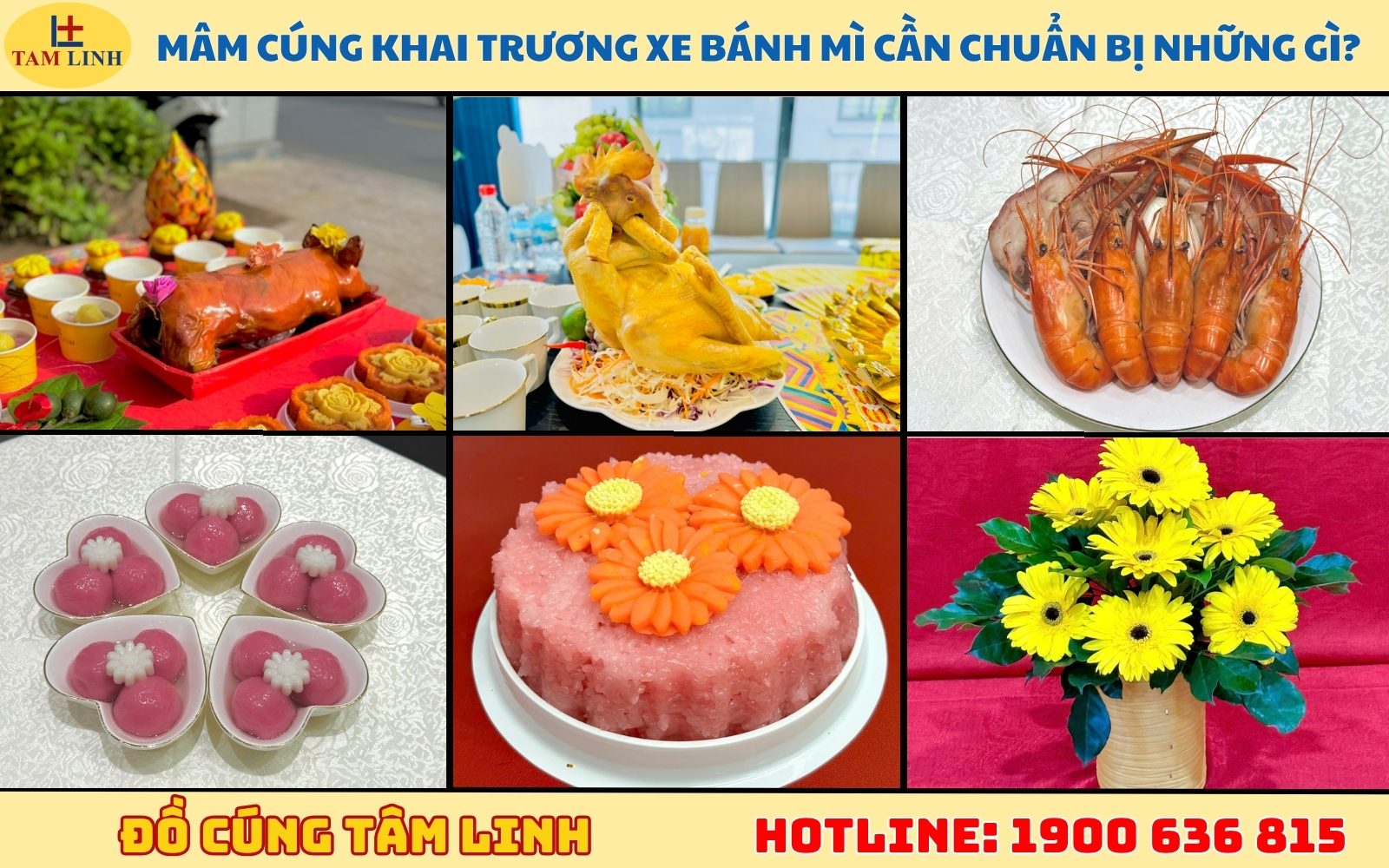 Mâm cúng khai trương xe bánh mì cần chuẩn bị những gì?
