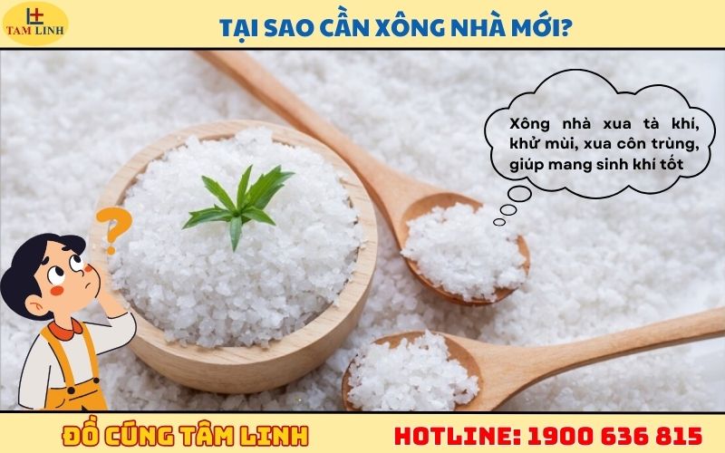 Tại sao cần xông nhà mới
