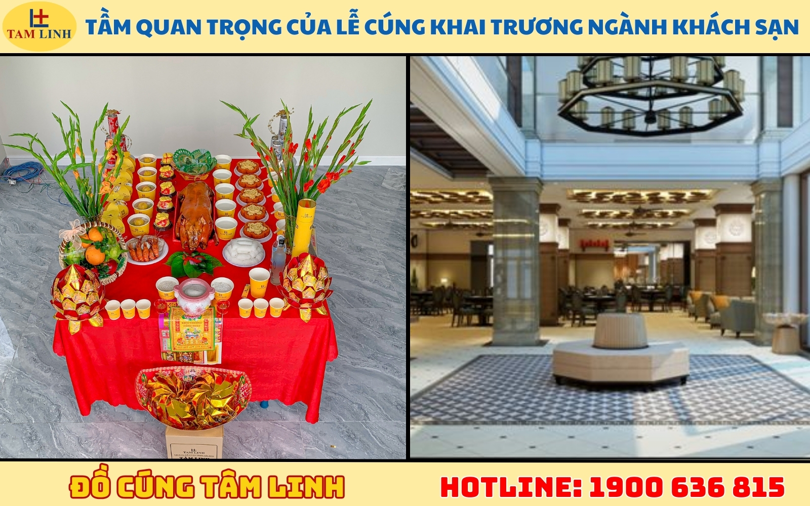 Tầm quan trọng của lễ cúng khai trương ngành khách sạn