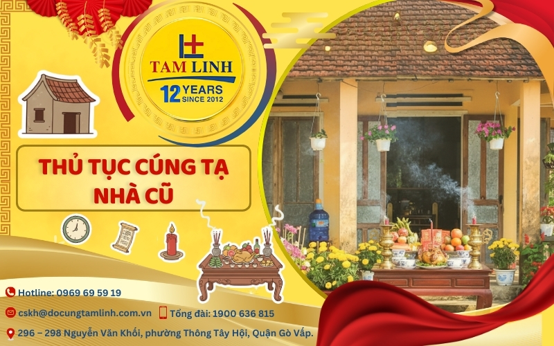 thủ tục cúng tạ nhà cũ