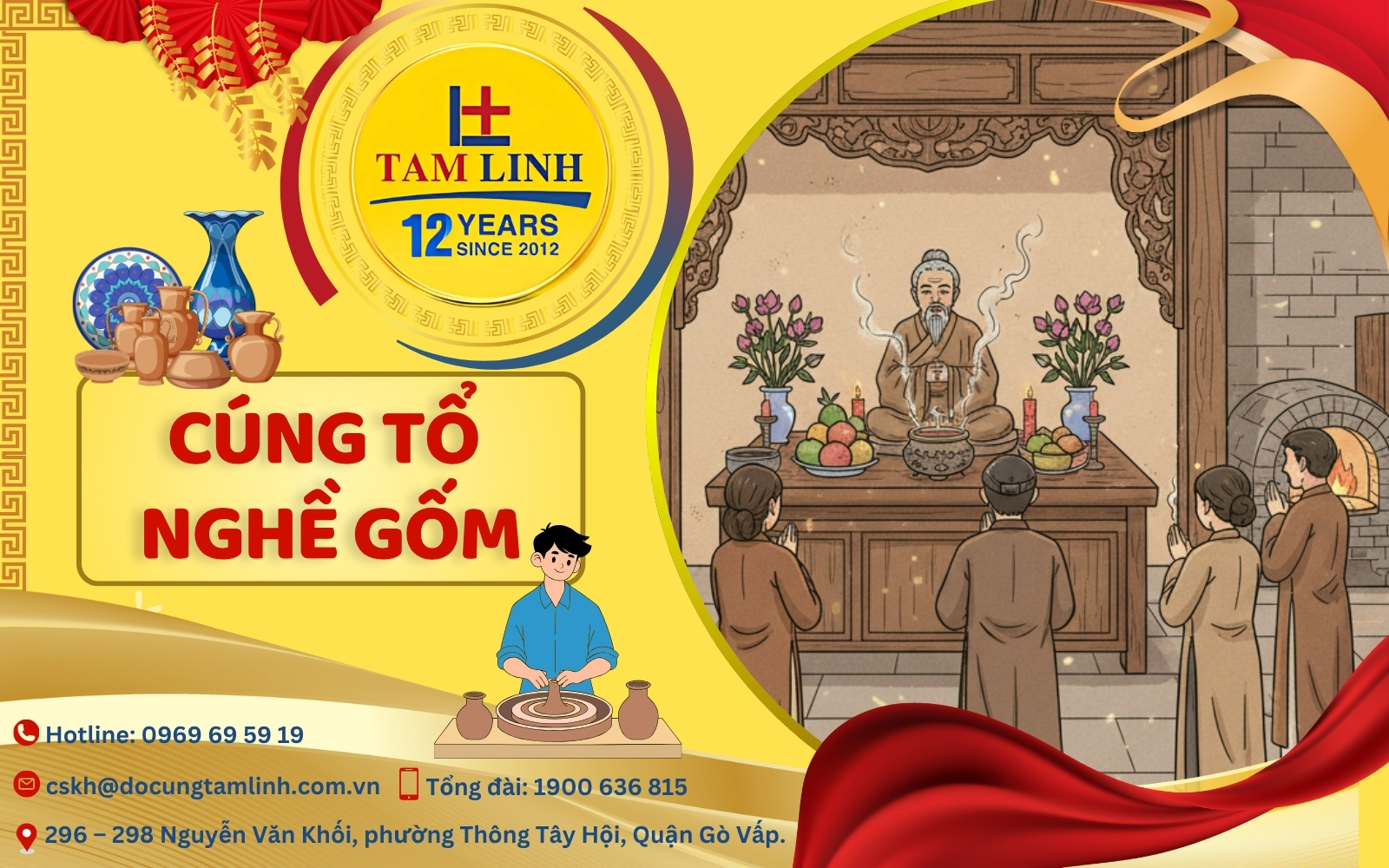 Cúng tổ nghề gốm