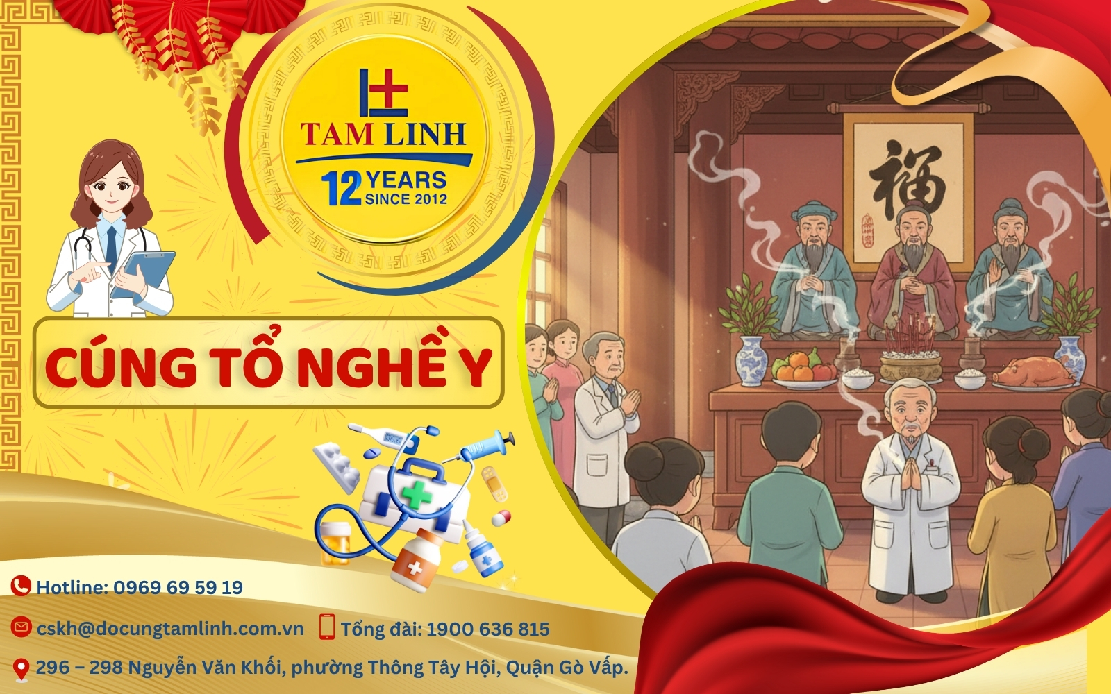 cúng tổ nghề y