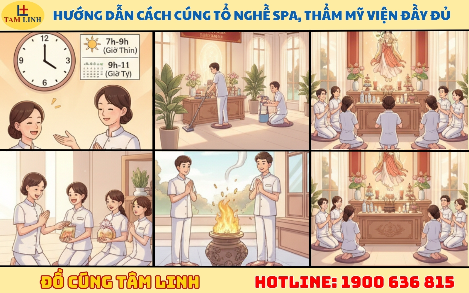 Hướng dẫn cách cúng tổ nghề spa đúng nghi thức